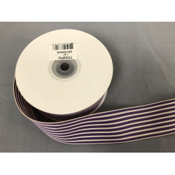 Grosgrain Stripe Purple 1.5" 25y